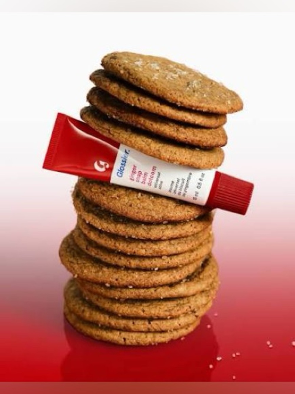 New Glossier Balm Dotcom Lip Balm in “Ginger Snap”